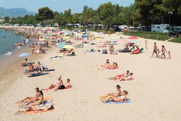 טראגונה Mobile Homes By Kelair At Playa Montroig Camping Resort מראה חיצוני תמונה